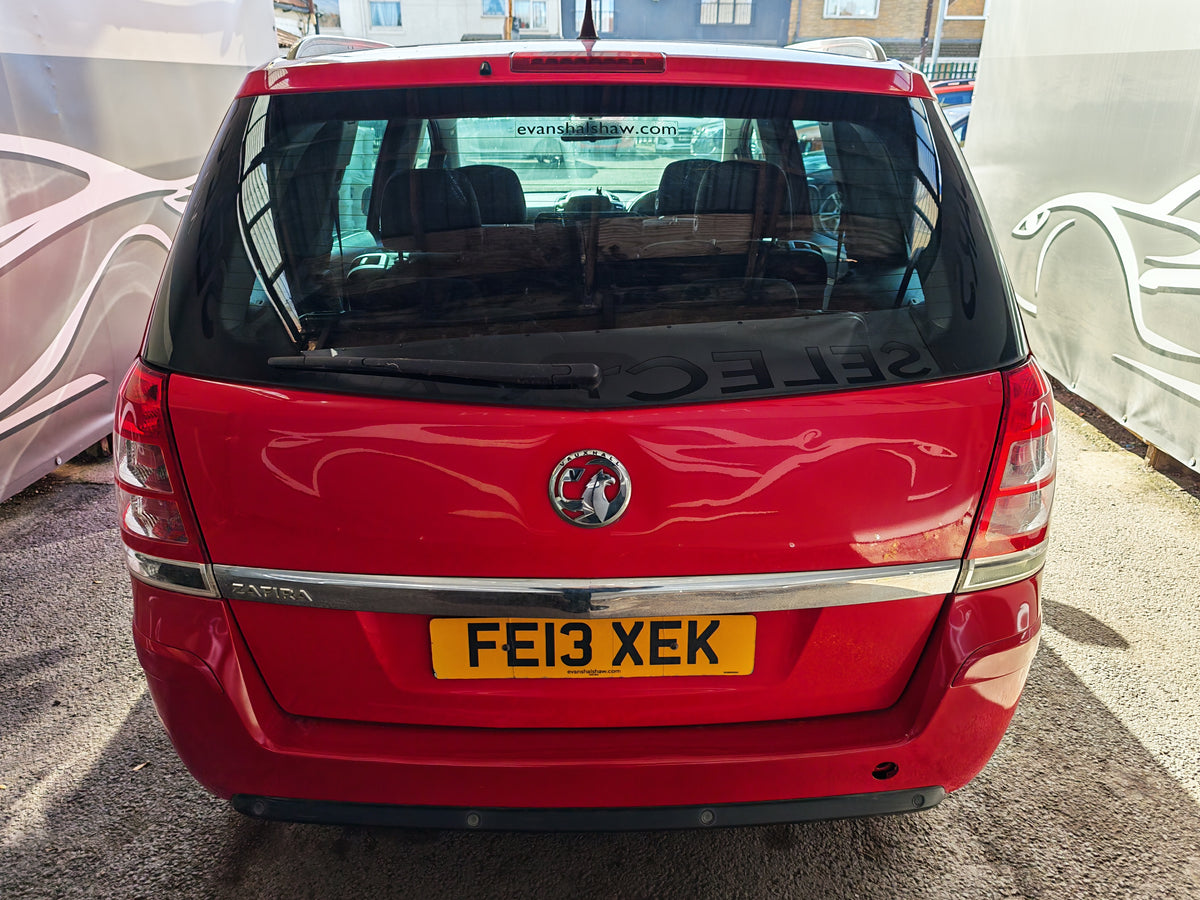 Vauxhall Zafira Design