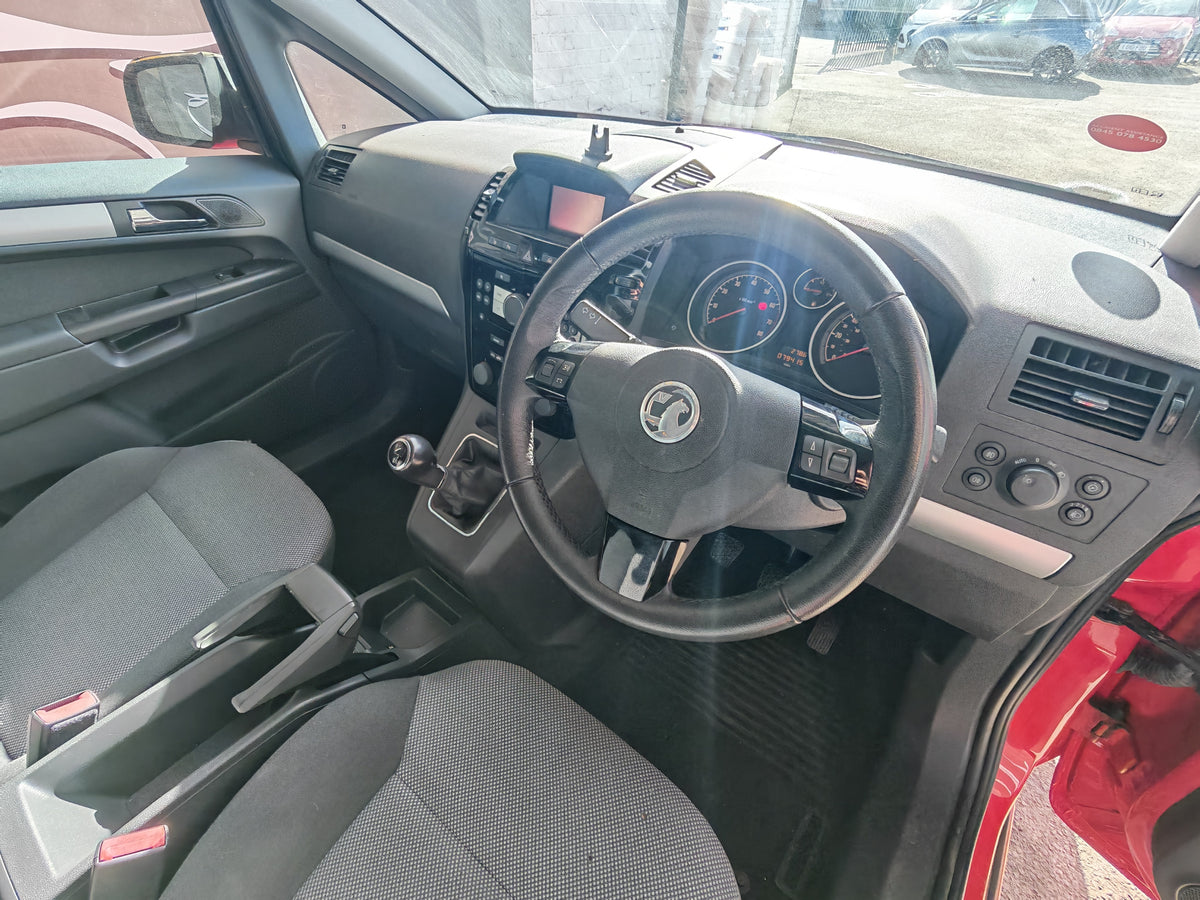 Vauxhall Zafira Design